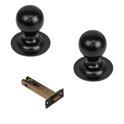 Round Cast Iron Door Knobs 23 Round Cast Iron Door Knobs -Doorway Designs Store ROundBlack4InchLatch