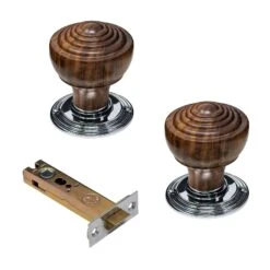 Ringed Door Knobs Rosewood & Ebonised 38 Ringed Door Knobs Rosewood & Ebonised -Doorway Designs Store RingedRosewoodChromeLatchSet4Inch 6b68a177 6085 415f 8b56 8df19ea9f5b7