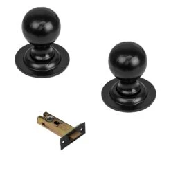 Round Cast Iron Door Knobs 21 Round Cast Iron Door Knobs -Doorway Designs Store RoundBlack3InchLatch