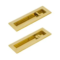 Plain Rectangular Flush Pull - Privacy Set 29 Plain Rectangular Flush Pull - Privacy Set -Doorway Designs Store SB b2f54d48 a9ec 49c9 8fc0 47616021c181