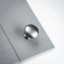 Cast Iron Bun Cabinet Knobs -Doorway Designs Store SLC CastIronCabBun2 MdyImg