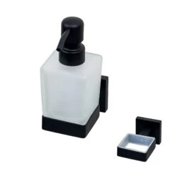 Chelsea Soap Dispenser 11 Chelsea Soap Dispenser -Doorway Designs Store SOAP BLK