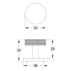 Disc Knurled Cabinet Knobs On Square Backplate 12 Disc Knurled Cabinet Knobs On Square Backplate -Doorway Designs Store SQ3884 ed740cef 5f92 4310 9d9a 94c810bd3350
