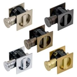 Tubular Lock With Square Privacy Turn & Release