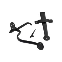 Suffolk Latch Fine Handle Black