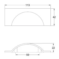 Hampshire Cup Pulls -Doorway Designs Store UK 2764JPEG