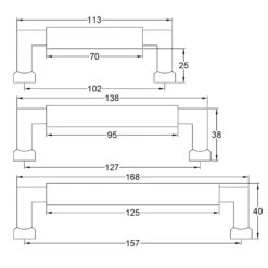 Bauhaus Pull Handles 23 Bauhaus Pull Handles -Doorway Designs Store UK C0312JPEG