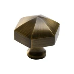 Hexagon Cupboard Knobs 15 Hexagon Cupboard Knobs -Doorway Designs Store UK C2238 AT