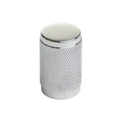 Cylinder Knurled Cabinet Knobs -Doorway Designs Store UK C3840 PC