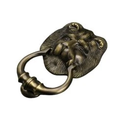 Lion Door Knocker -Doorway Designs Store UK K1210 WHTLI AT