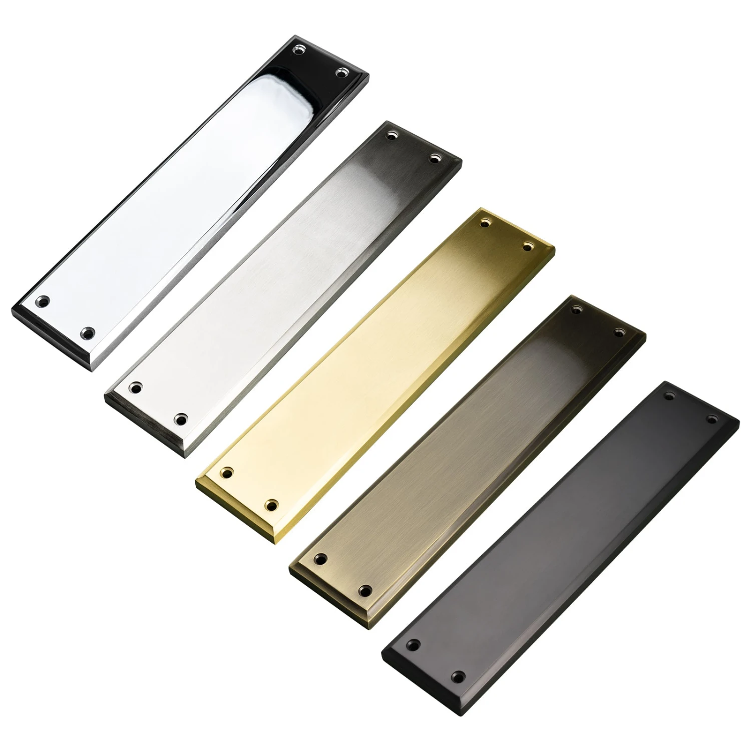 Brass Finger Plates 1 Brass Finger Plates