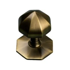 Octagonal Centre Door Knob 16 Octagonal Centre Door Knob -Doorway Designs Store UK V880 LI AT