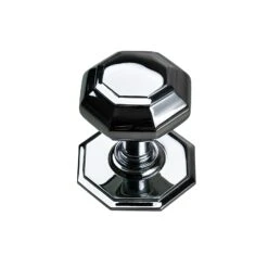 Art Deco Centre Door Knob 13 Art Deco Centre Door Knob -Doorway Designs Store UK V890 PC