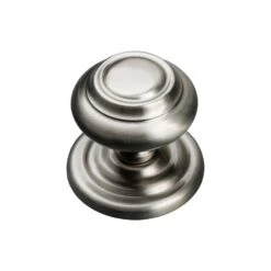 Ringed Centre Door Knob -Doorway Designs Store UK V905 SN
