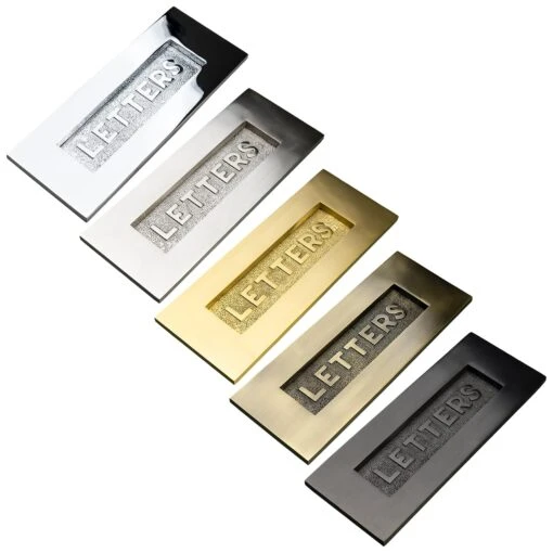 Embossed Letter Plate